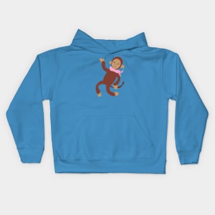 Monk the Monkey Kids Hoodie